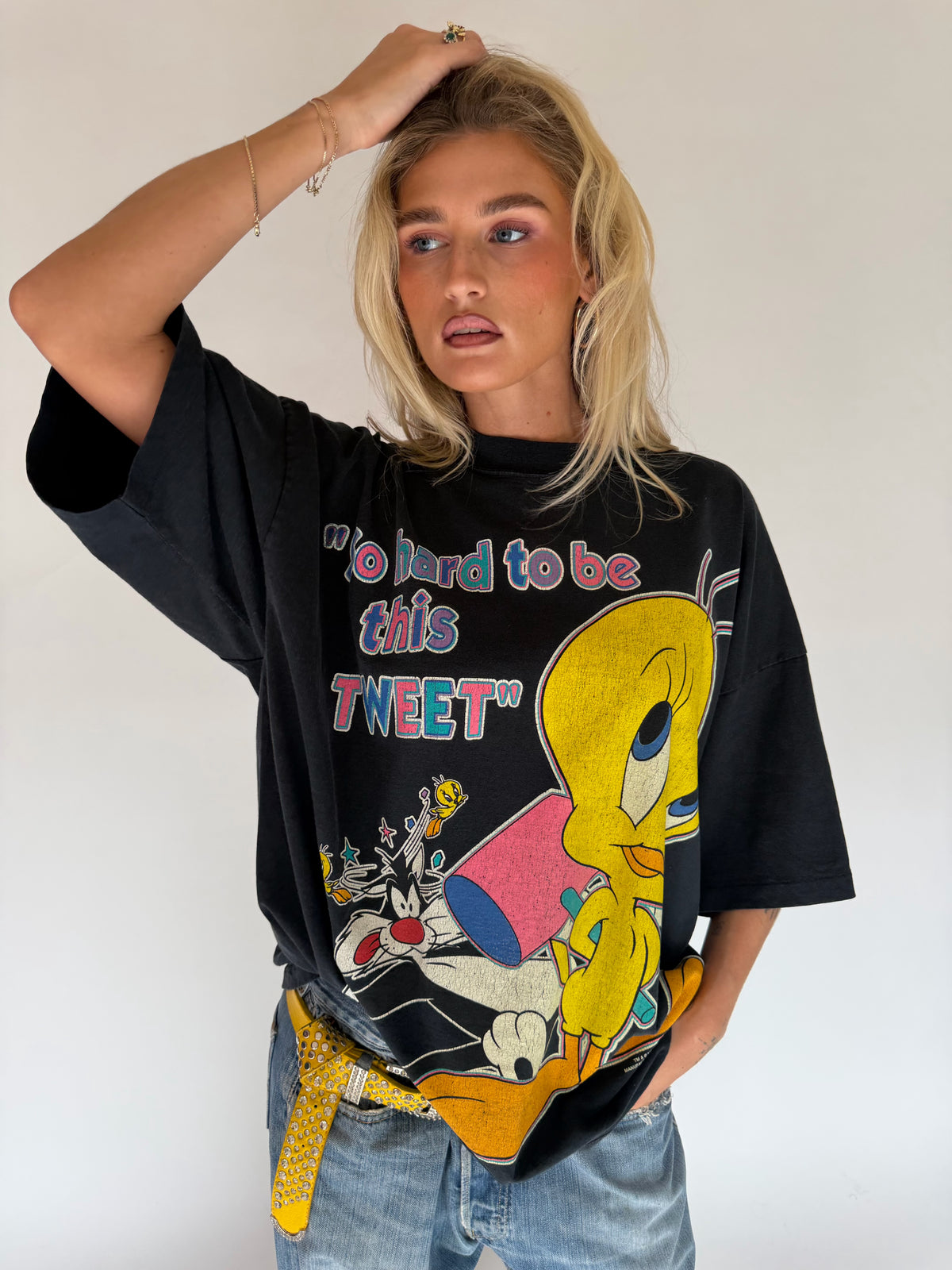 VINTAGE TWEETY & SYLVESTER TEE