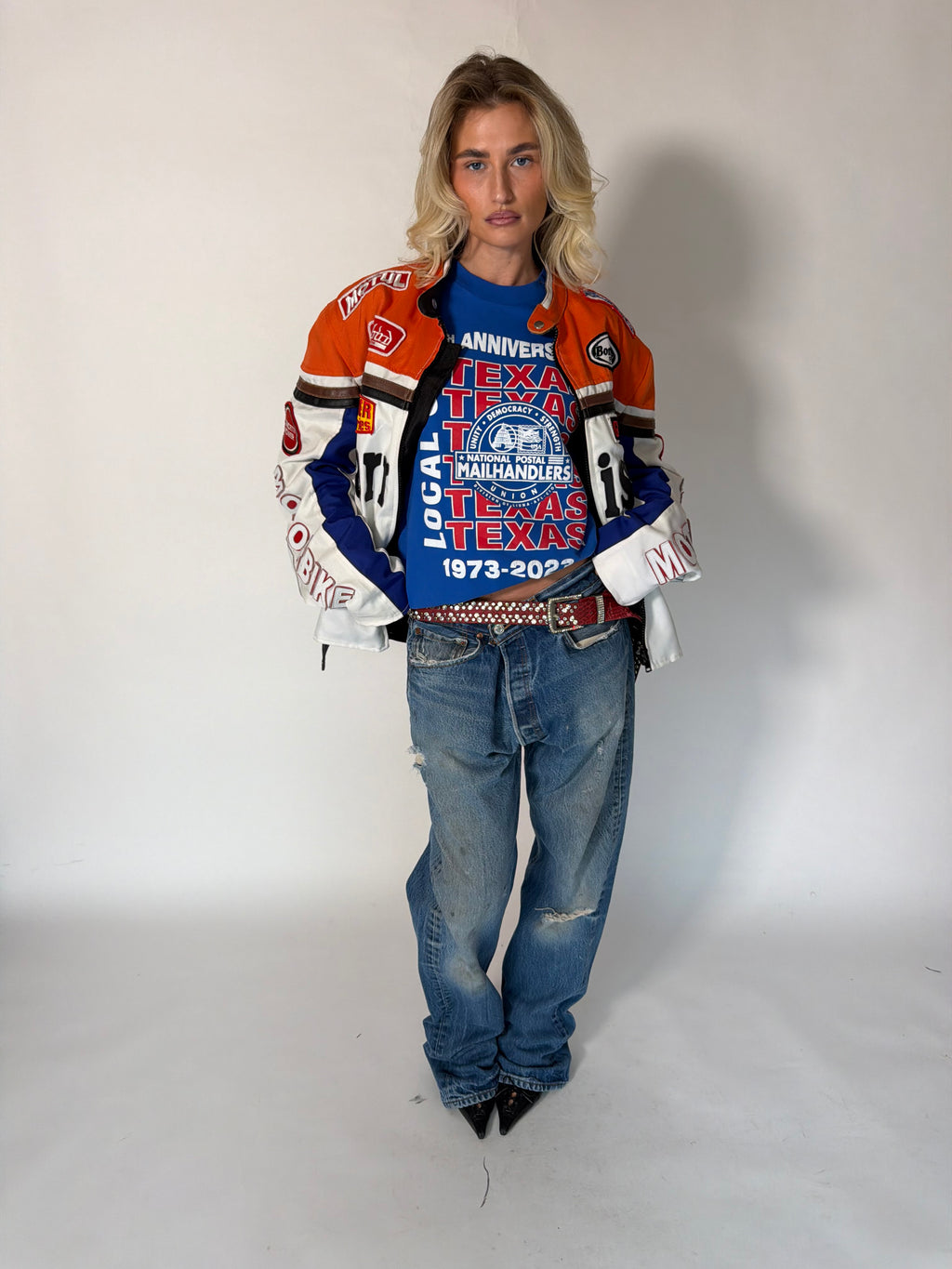 VINTAGE MOTORCYCLE RACING JACKET