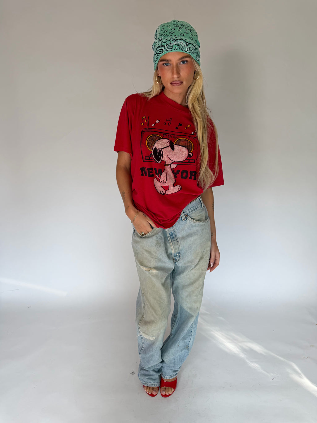 VINTAGE SNOOPY NEW YORK TEE