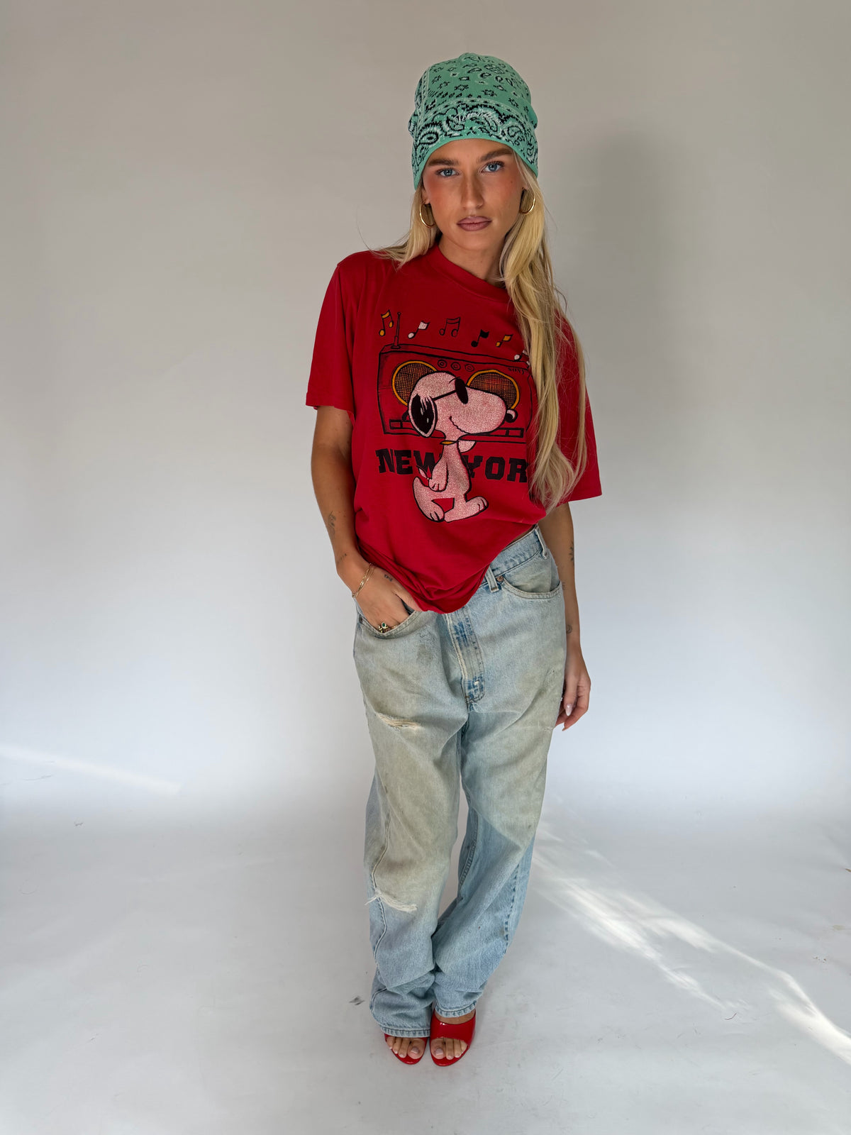 VINTAGE SNOOPY NEW YORK TEE