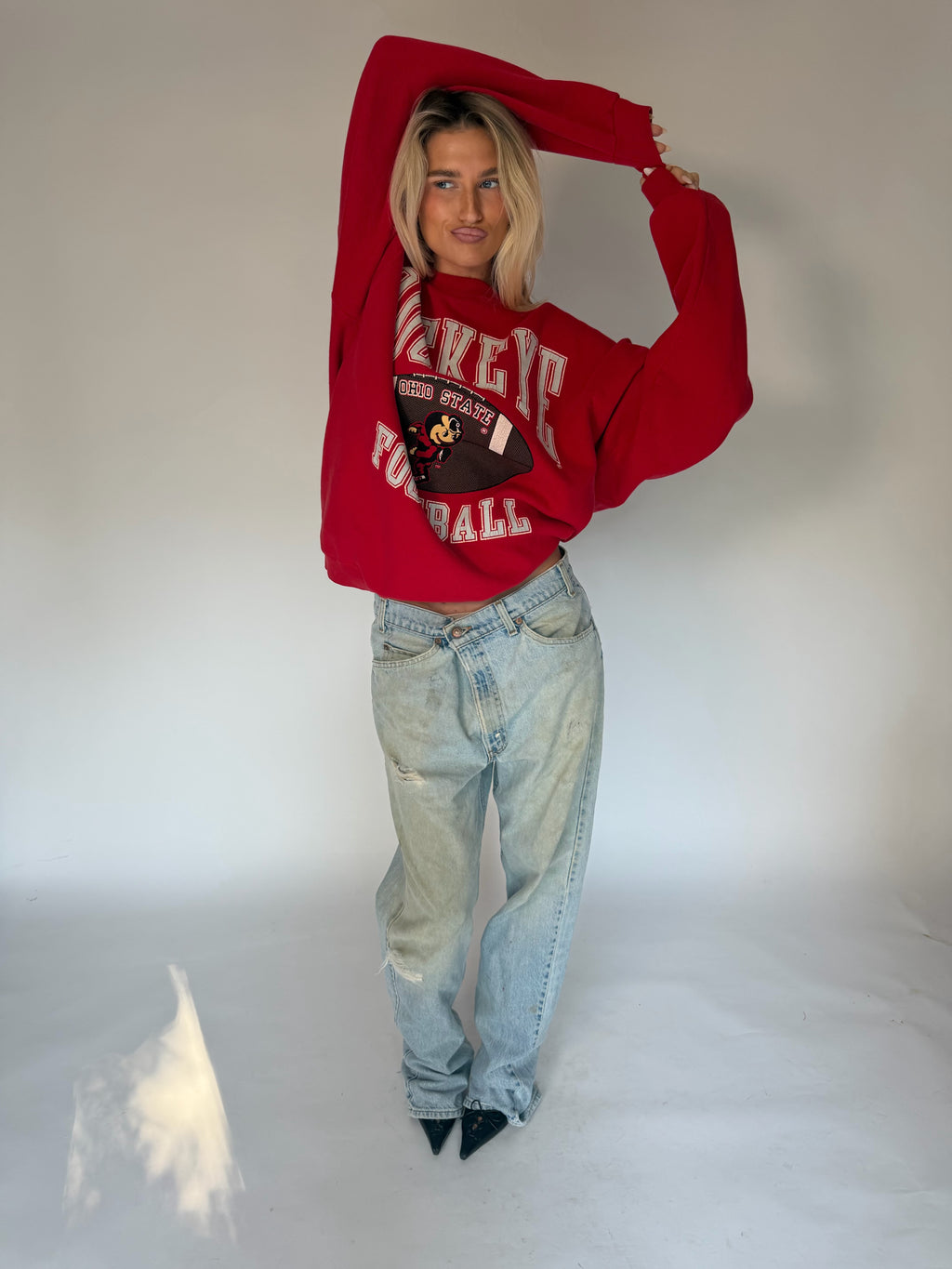 VINTAGE OHIO STATE BUCKEYES SWEATER