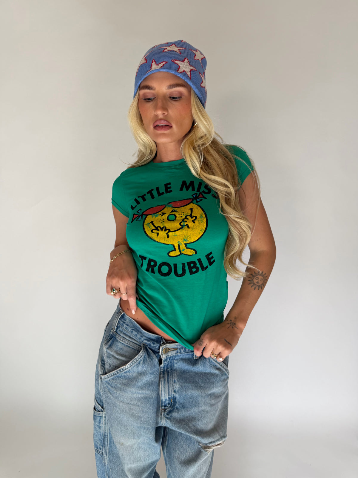 LITTLE MISS TROUBLE TEE