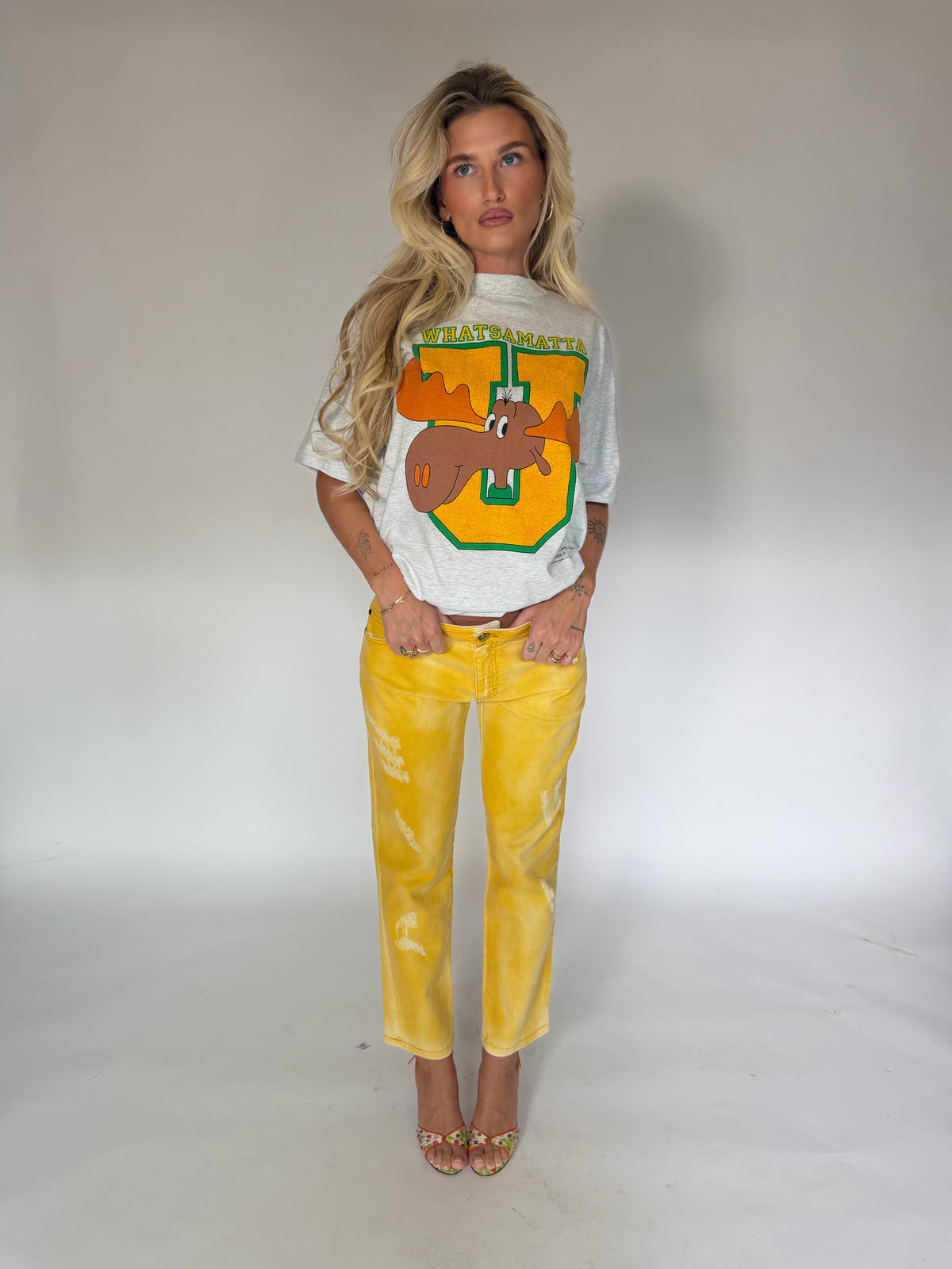VINTAGE WHATSAMATTA U MOOSE TEE