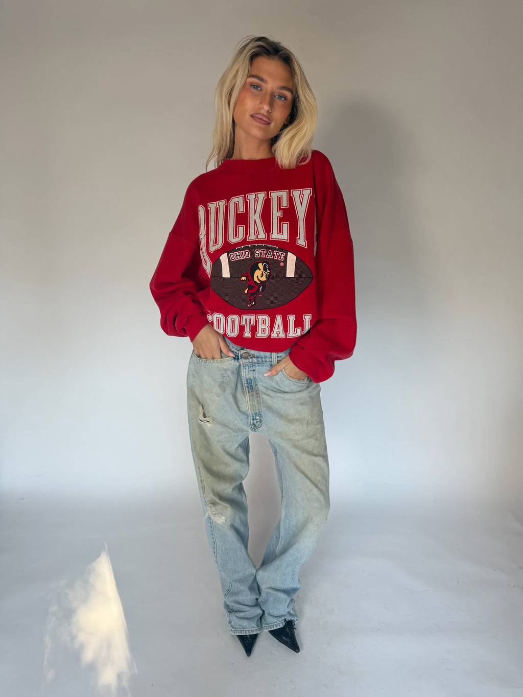 VINTAGE OHIO STATE BUCKEYES SWEATER