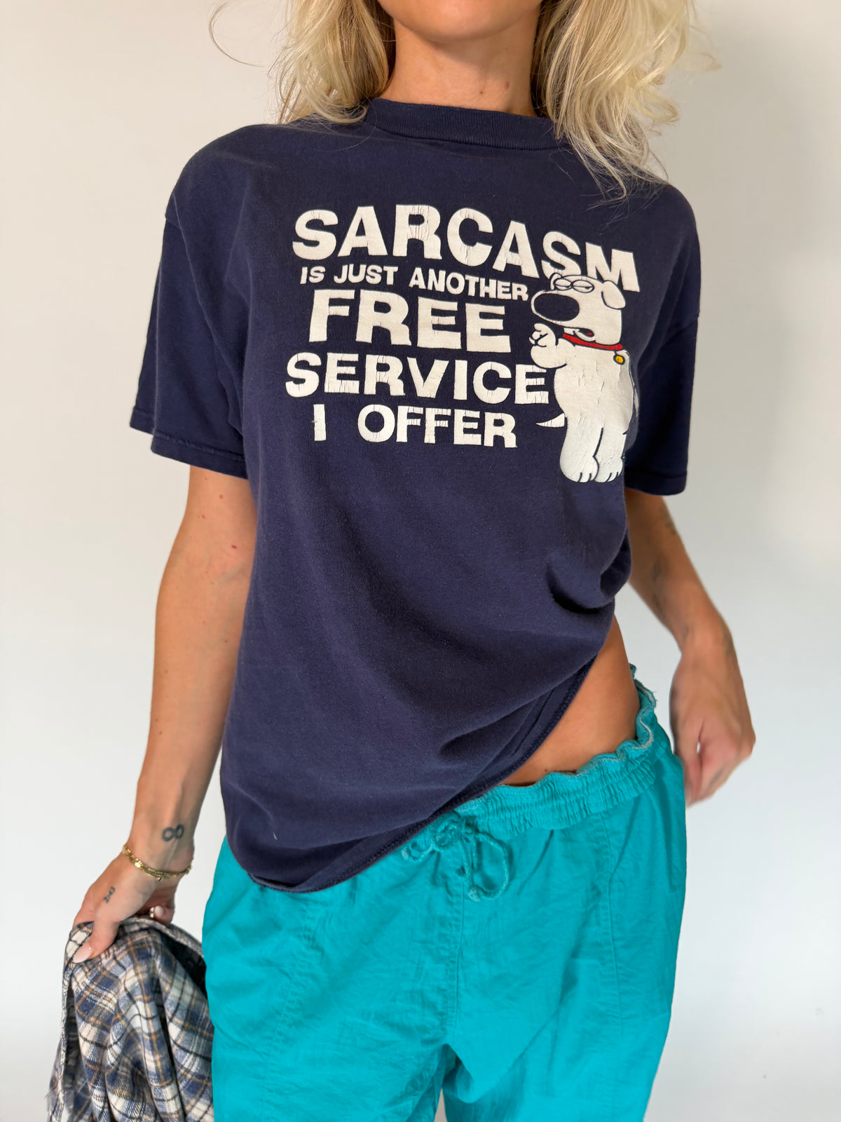 VINTAGE SARCASM GRAPHIC TEE