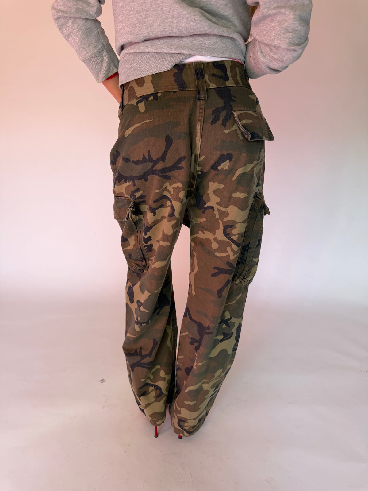 VINTAGE CAMO CARGO PANTS