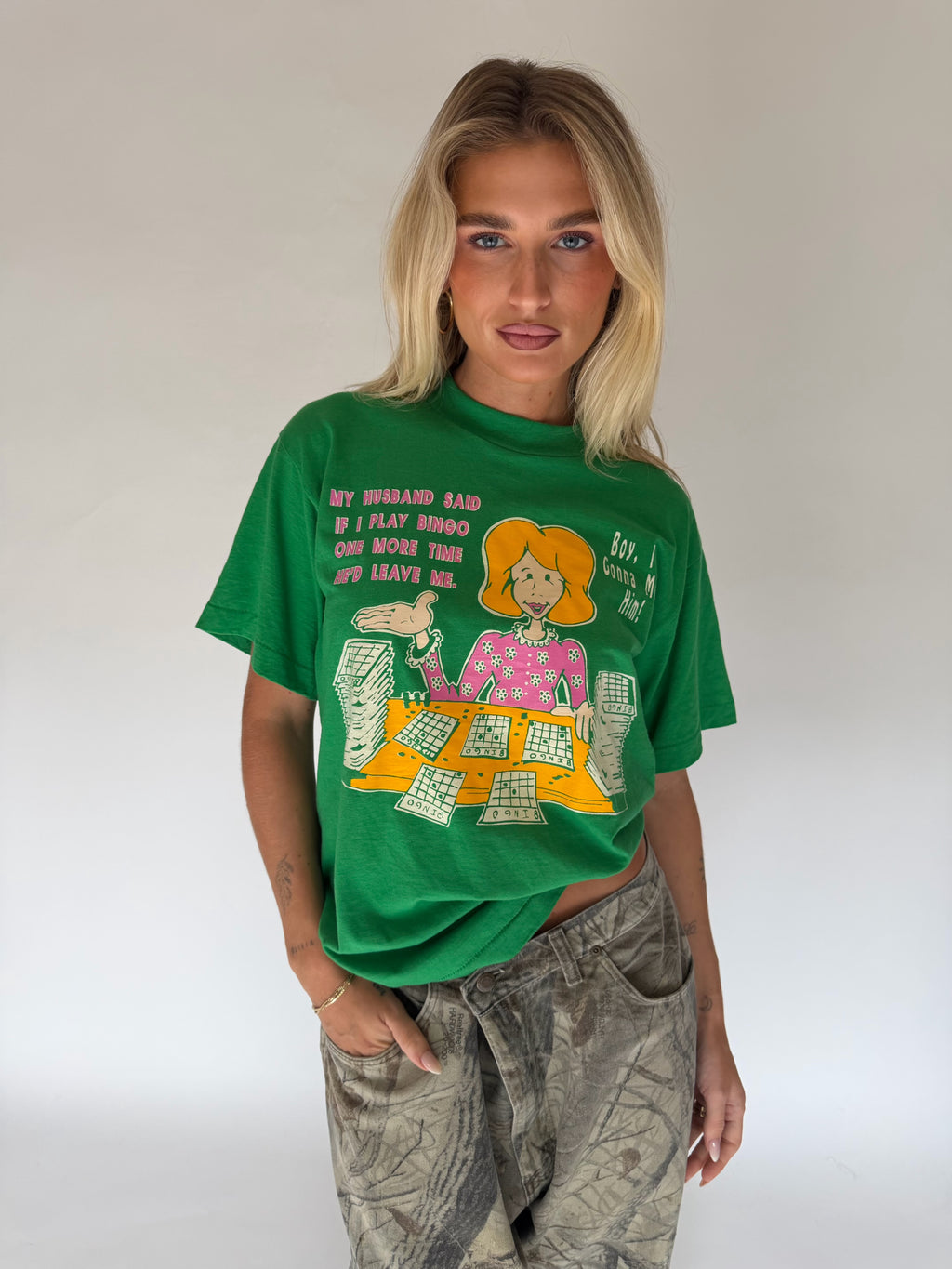 VINTAGE BINGO TEE