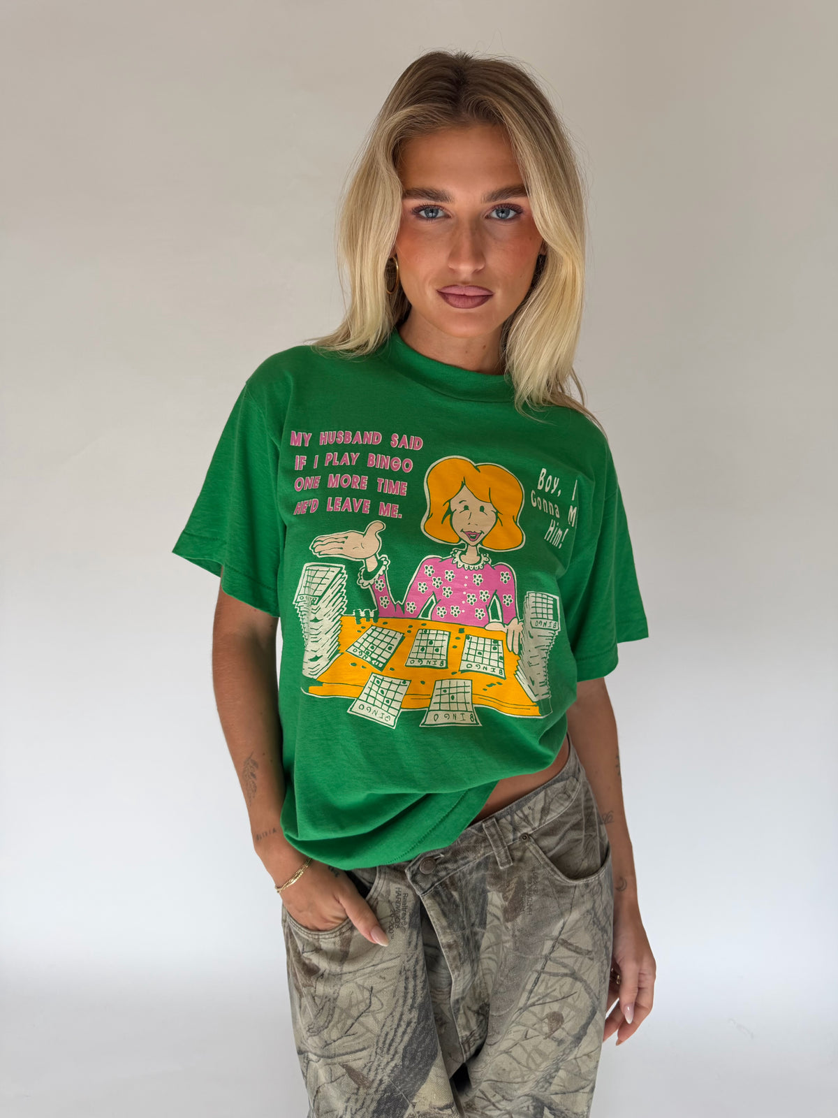 VINTAGE BINGO TEE