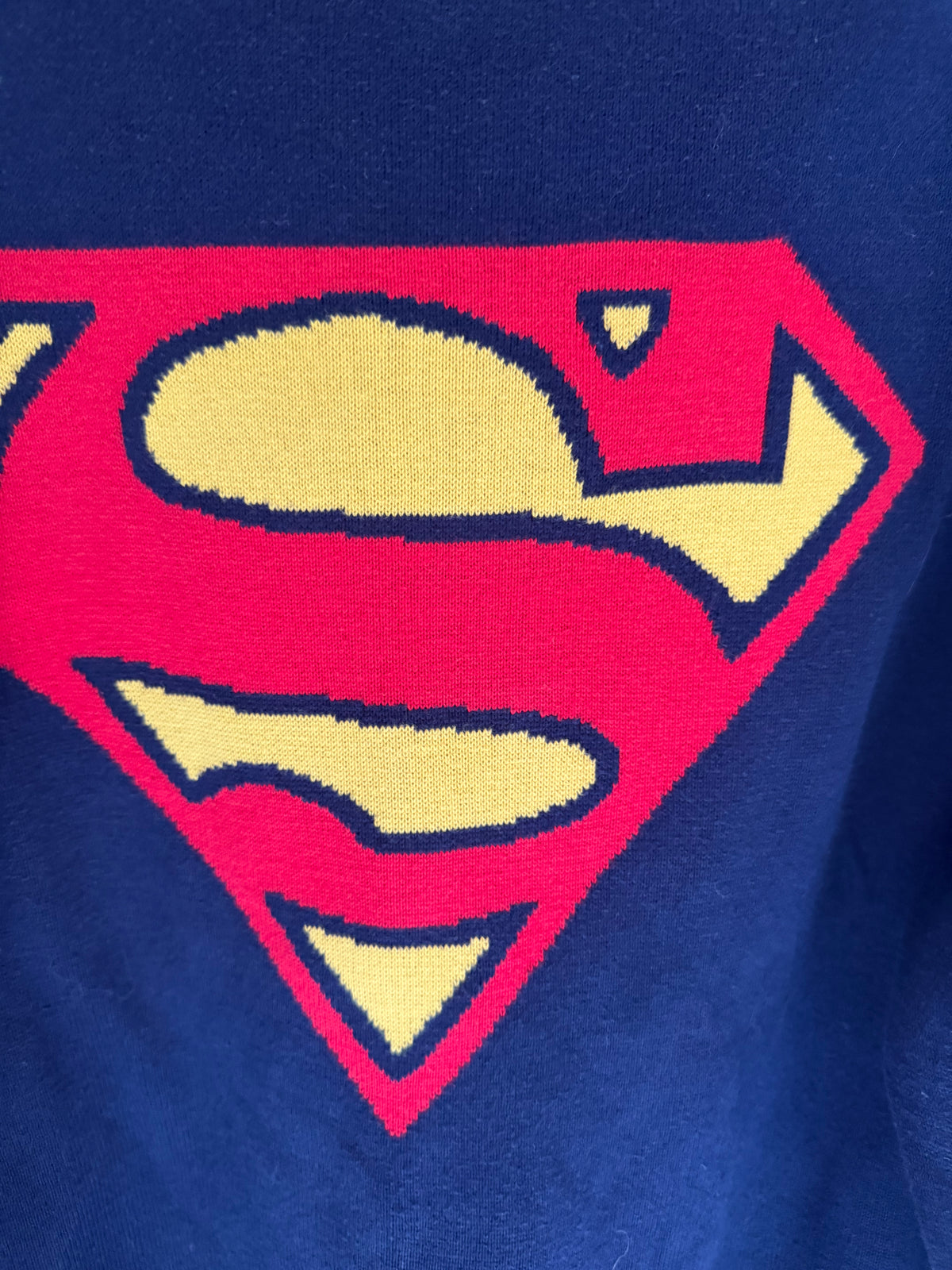 VINTAGE SUPERMAN KNITTED SWEATER